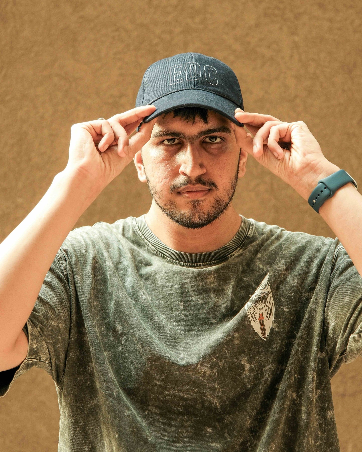 EDC Thread – Embroidered Baseball Cap (Black)