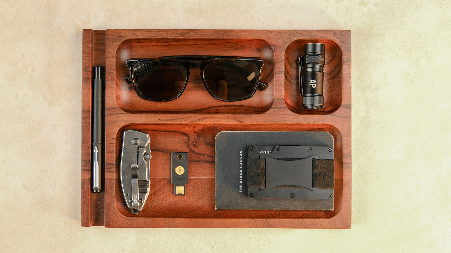 The Acacia Vault V1 :: EDC Tray Organizer