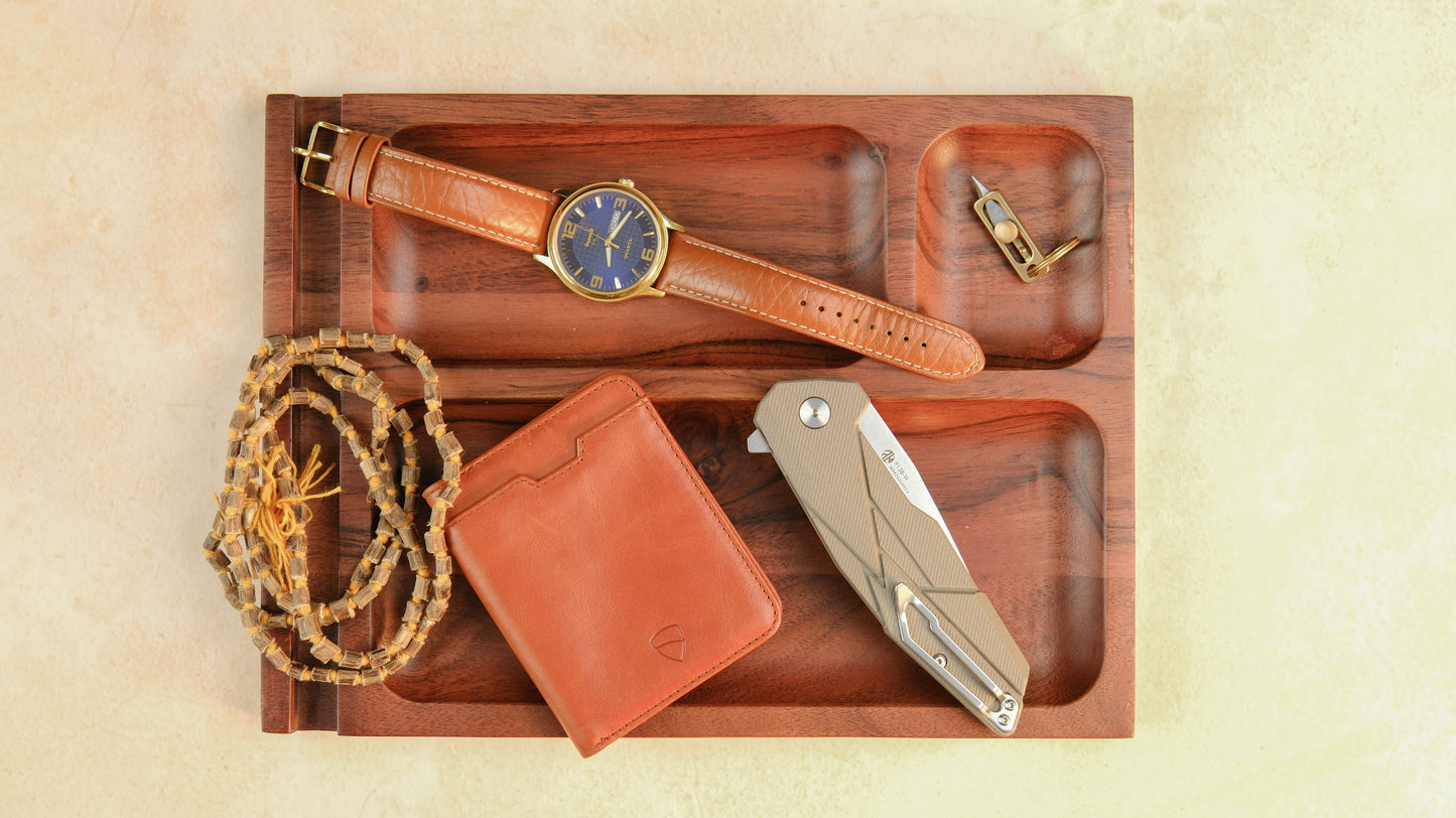 The Acacia Vault V1 :: EDC Tray Organizer