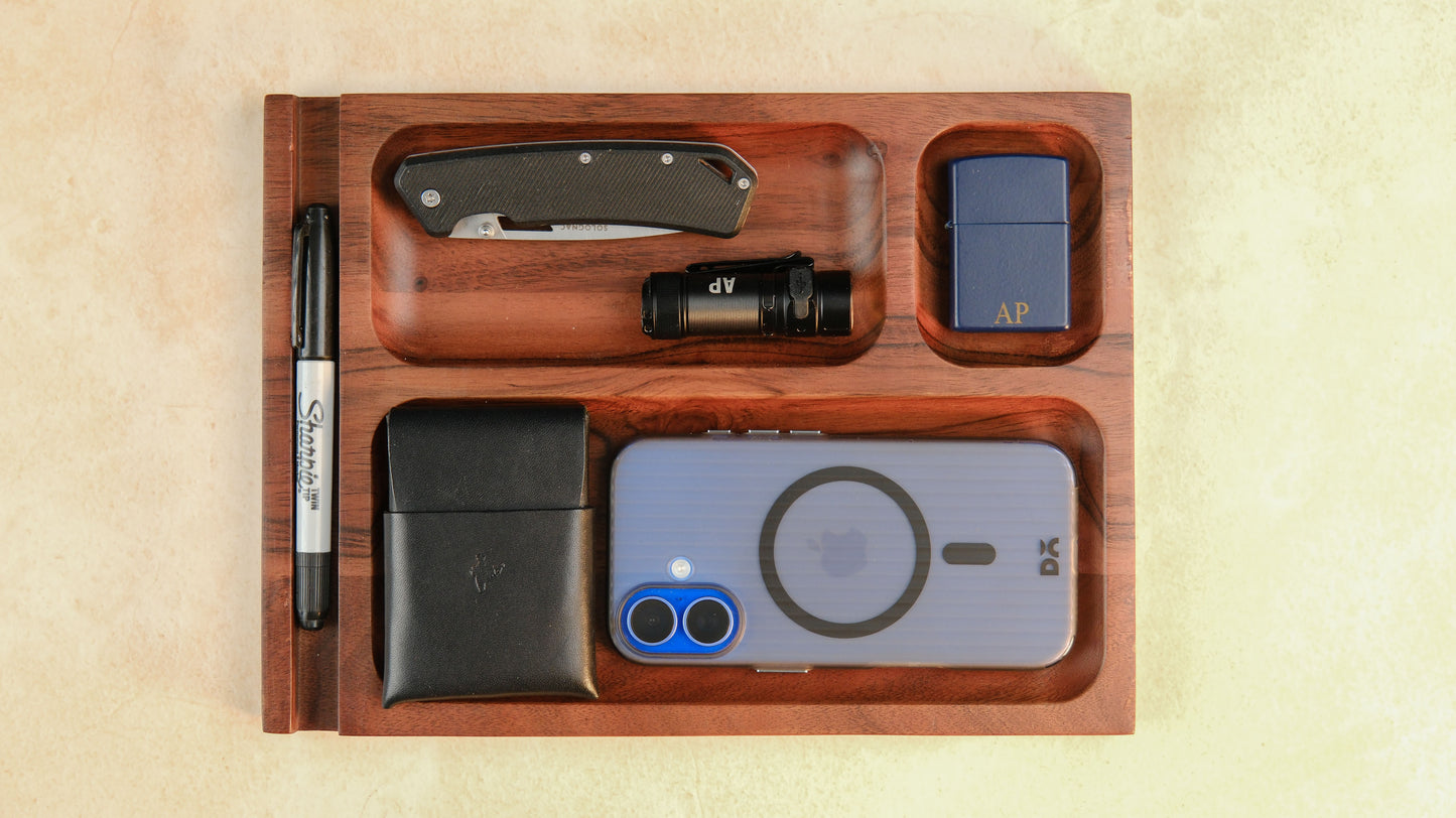 The Acacia Vault V1 :: EDC Tray Organizer