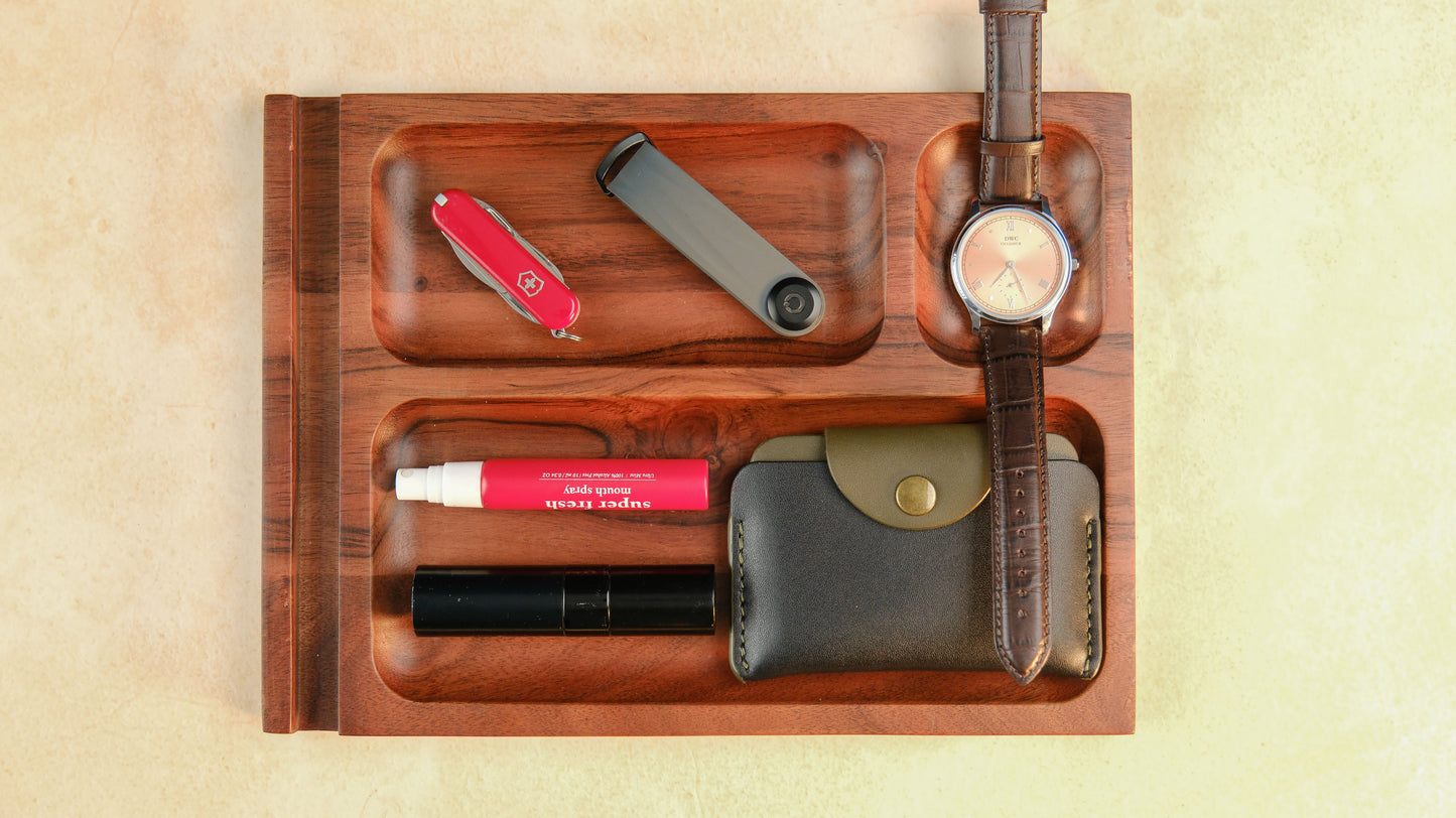 The Acacia Vault V1 :: EDC Tray Organizer